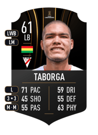 Enrique Taborga CONMEBOL LIBERTADORES 61 OVR