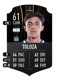 Santiago Toloza CONMEBOL LIBERTADORES 61 OVR
