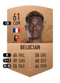 Jeanuël Belocian Common 61 OVR