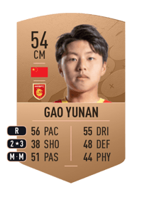 Gao Yunan Common 54 OVR