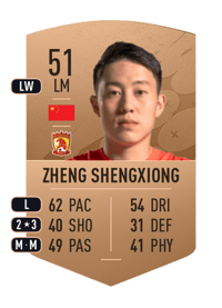 Zheng Shengxiong Common 51 OVR