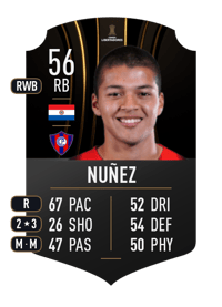 Alan Nuñez CONMEBOL LIBERTADORES 56 OVR