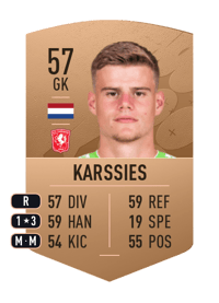 Sam Karssies Common 57 OVR