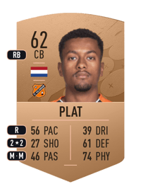 Brian Plat Common 62 OVR