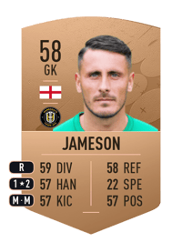 Pete Jameson Common 58 OVR