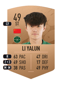 Li Yalun Common 49 OVR