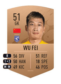 Wu Fei Common 51 OVR