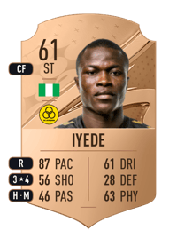 Samson Iyede Rare 61 OVR