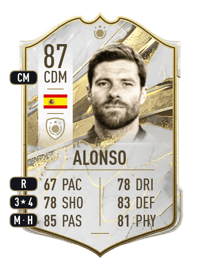 Xabi Alonso Icon 87 OVR