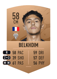 Yassin Belkhdim Common 58 OVR