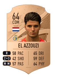 Oussama El Azzouzi Rare 64 OVR