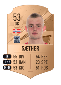 Adrian Sæther Rare 53 OVR