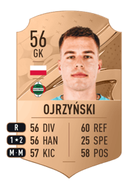 Jakub Ojrzyński Rare 56 OVR