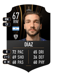 Lautaro Díaz CONMEBOL LIBERTADORES 67 OVR