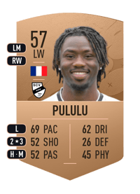 Presley Pululu Common 57 OVR