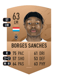 Yvandro Borges Sanches Common 63 OVR