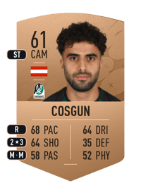 Denizcan Cosgun Common 61 OVR