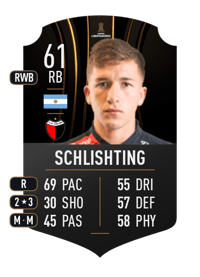 Luis Schlishting CONMEBOL LIBERTADORES 61 OVR