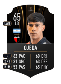 Leandro Ojeda CONMEBOL LIBERTADORES 65 OVR