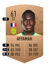 Joe-Loïc Affamah Common 61 OVR