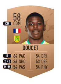 Lohann Doucet Common 58 OVR