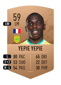Samuel Yepie Yepie Common 59 OVR