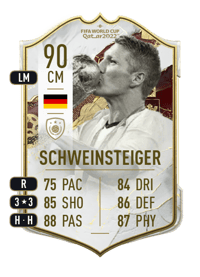 Bastian Schweinsteiger World Cup Icon 90 OVR
