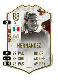 Luis Hernández World Cup Icon 88 OVR