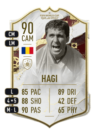Gheorghe Hagi World Cup Icon 90 OVR