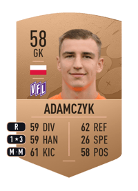 Daniel Adamczyk Common 58 OVR