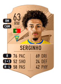 Serginho Rare 63 OVR