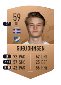 Andri Lucas Guðjohnsen Common 59 OVR