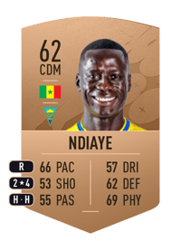 Mor Ndiaye Common 62 OVR
