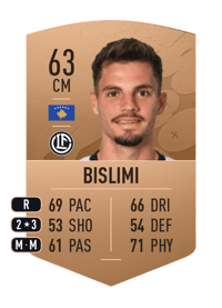 Uran Bislimi Common 63 OVR