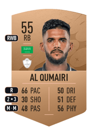 Nawaf Al Qumairi Common 55 OVR