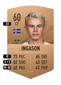 Kristall Máni Ingason Common 60 OVR