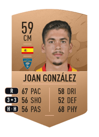 Joan González Common 59 OVR