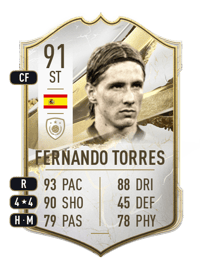 Fernando Torres Icon 91 OVR