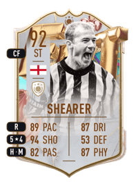 Alan Shearer FUT BIRTHDAY ICON 92 OVR