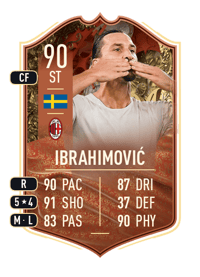 Zlatan Ibrahimović FUT CENTURIONS 90 OVR