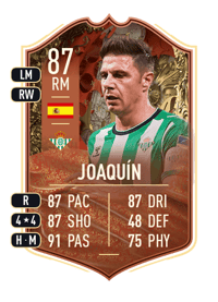 Joaquín FUT CENTURIONS 87 OVR