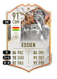 Michaël Essien Trophy Titans ICON 91 OVR