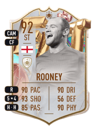 Wayne Rooney FUT BIRTHDAY ICON 92 OVR