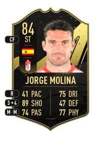 Jorge Molina Team of the Week 84 OVR