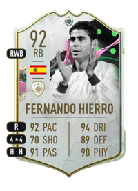 Fernando Hierro Shapeshifters ICON 92 OVR