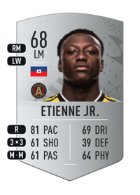 Derrick Etienne Jr. Common 68 OVR