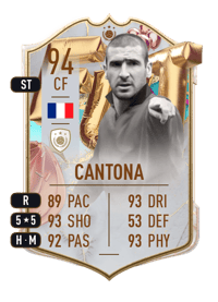 Eric Cantona FUT BIRTHDAY ICON 94 OVR