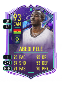 Abedi Pelé FANTASY FUT HEROES 93 OVR