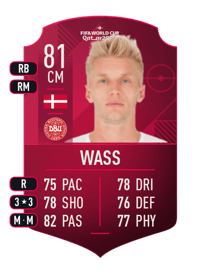 Daniel Wass World Cup Player 81 OVR