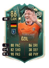 Mesut Özil WINTER WILDCARDS 86 OVR